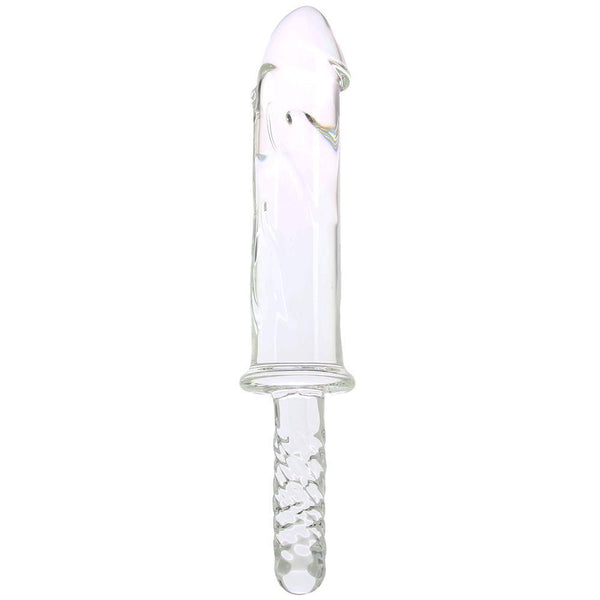 Battle Rammer Phallic Glass Thruster - Red Light Erotica