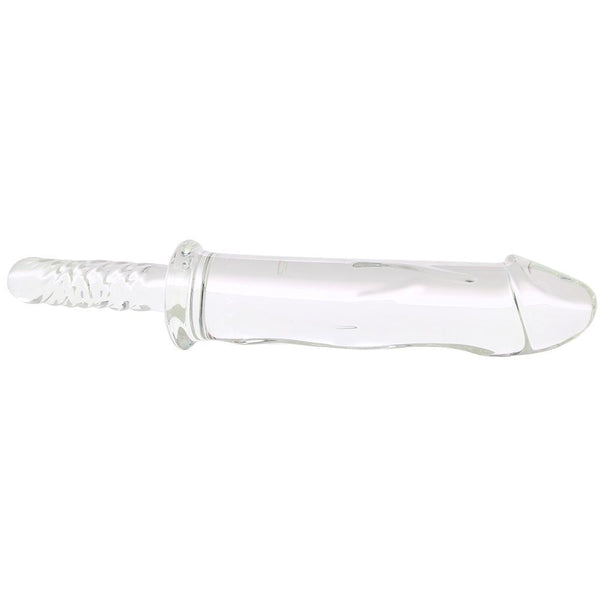 Battle Rammer Phallic Glass Thruster - Red Light Erotica