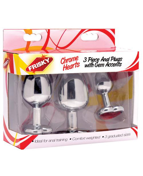 Frisky Chrome Hearts Anal Plugs - Red Light Erotica