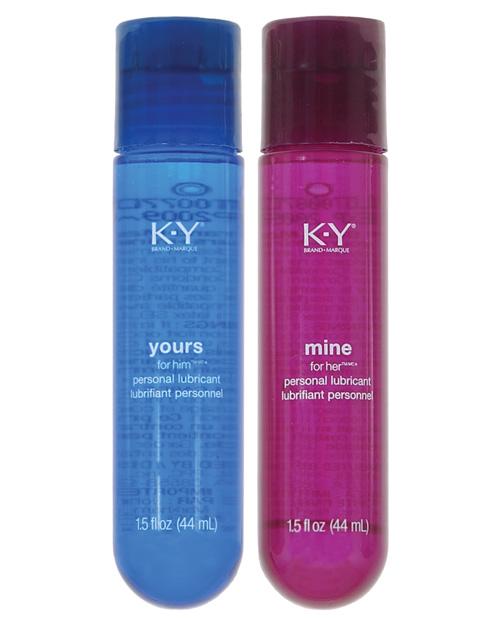 K-Y Yours & Mine Gift Set - Red Light Erotica
